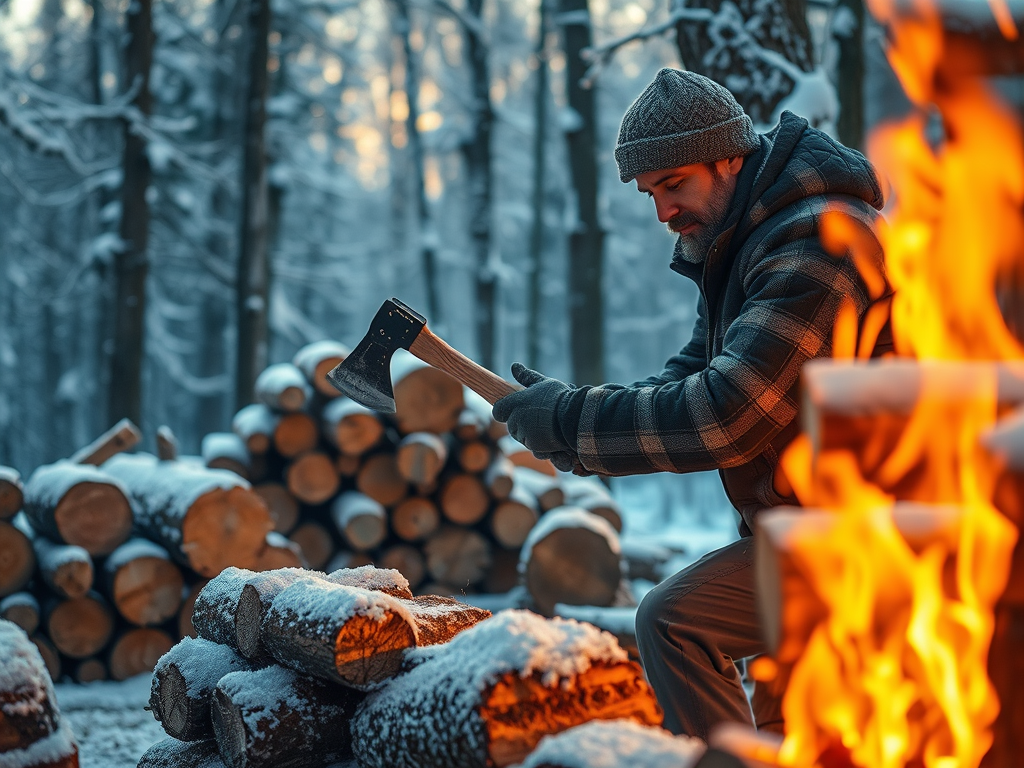 How to Make Firewood: Turning Trees Into Time, Warmth, and Control